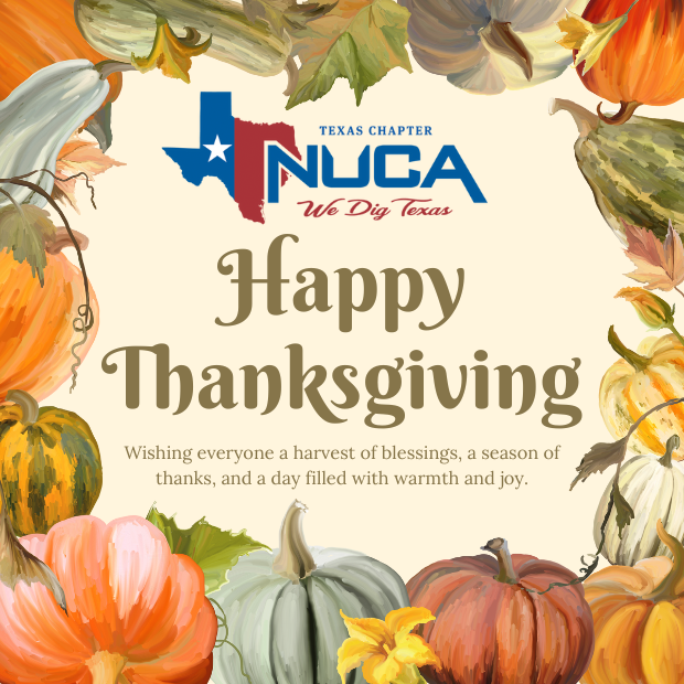 Wishing everyone Happy Thanksgiving! #Grateful #WeDigTexas #Membersmatter