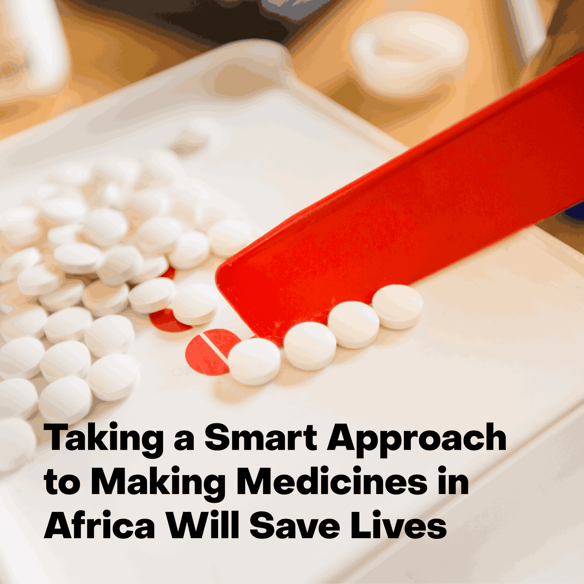 GlobalFund's tweet photo. Almost all the tests, medicines, vaccines, & medical tools used in Africa are manufactured elsewhere.
When supply chains get disrupted, it is those in need who suffer the most.
Local manufacturing can help ensure equitable access to medical essentials.
https://t.co/5IzS4JVwPV https://t.co/BHnElUTdON