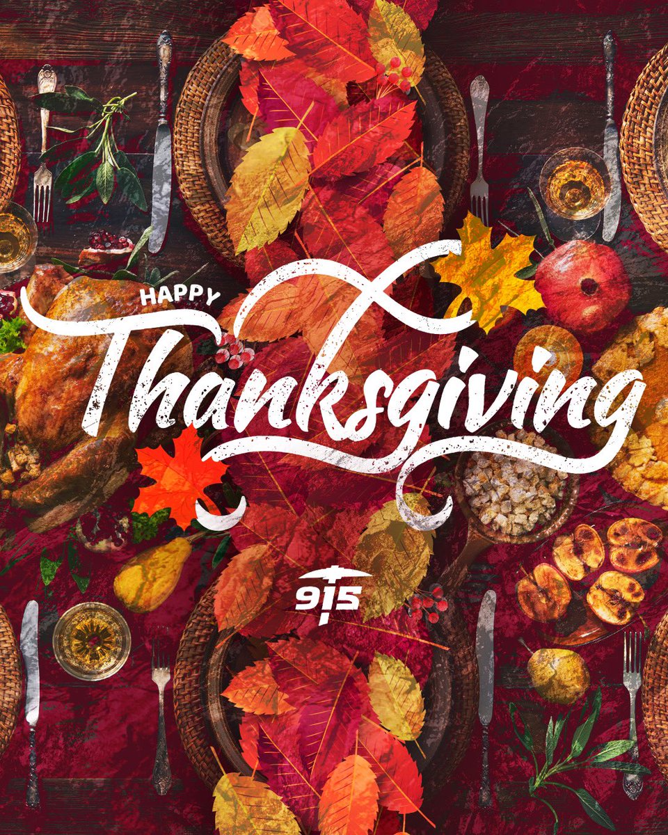 UTEPAthletics's tweet photo. Happy Thanksgiving 🦃 https://t.co/B9V5MOrJAB