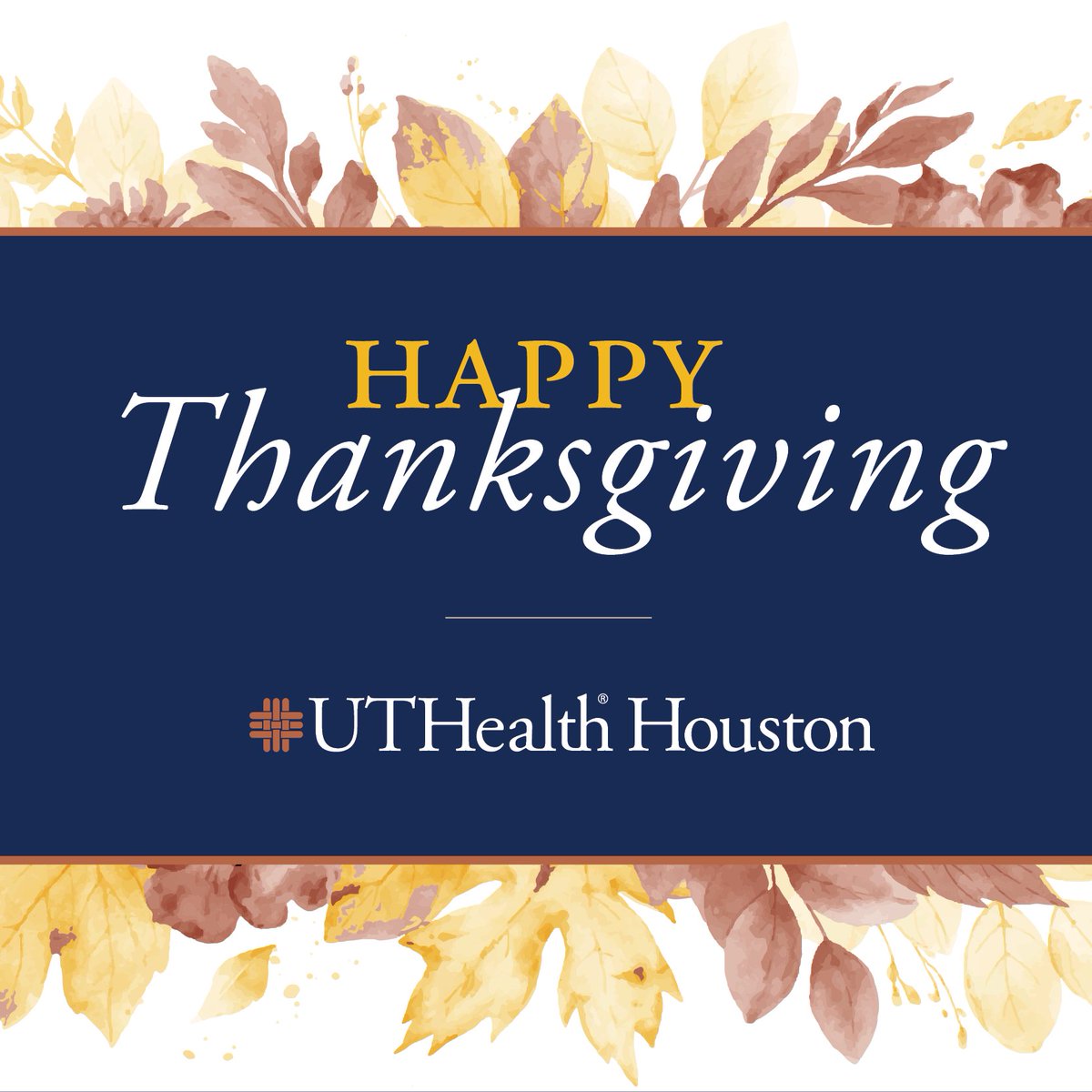 In this season of gratitude, we want to wish you and your loved ones a healthy and #HappyThanksgiving.