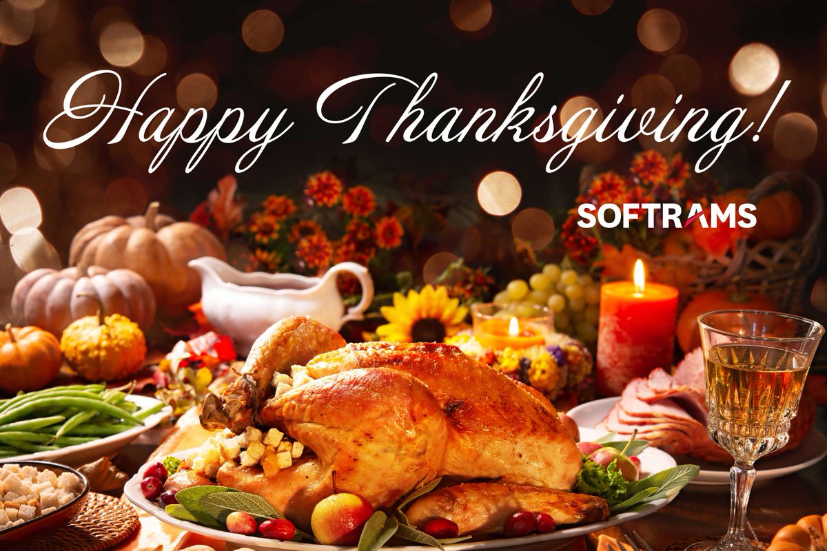 Happy Thanksgiving to our Softrams family! We hope you have a very special day with the important people in your life. Today we are thankful for you and your support!

 #Thanksgiving #GivingThanks #Celebrate #Thanksgiving2023