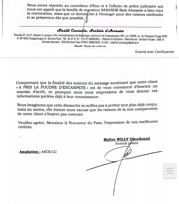 IscoIssoufou's tweet image. #Burkina_faso.
Affaire Bala SANKANDE .
Les détails sont là.
Que dieu nous éloigne de la manipulation