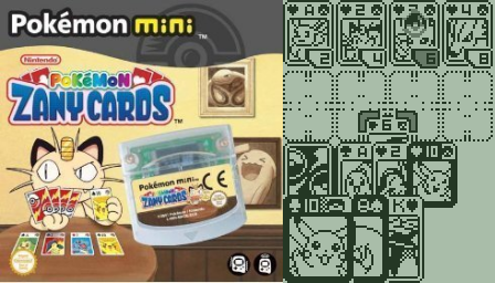 On this day in 2001, 22 years ago, Pokémon Zany Cards was first released on the Pokémon mini This game featured many small minigames based on cards. serebii.net/mini/zanycards/