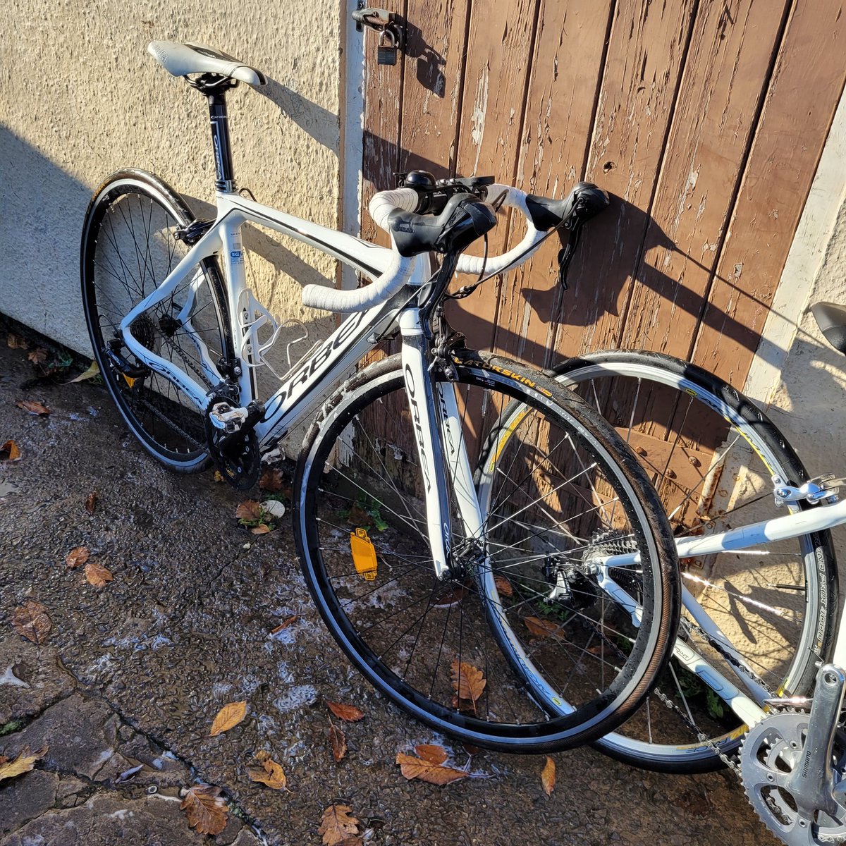 PuffaJones's tweet photo. Collection day for this lovely Orbea Orca carbon road bike.
It's off to @CwmcarnParagon to give one of their young riders a boost......awesome bike 😎 

#freebikes4kids #community #cycling #bmx #mtb #charity
#giving #KindnessMatters 
#MentalHealthMatters 
#newport #recycle
#free https://t.co/mHEQTqlLnq