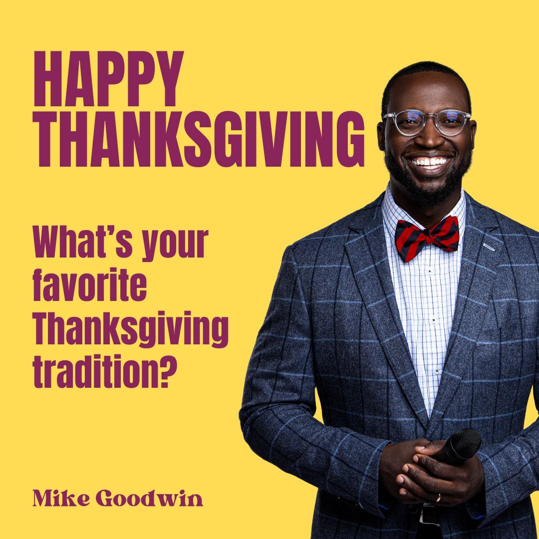 BowtieComedy's tweet photo. Football? Food? Games? What have you got?
#thanksgiving #thanksgivingtradition #mikegoodwin https://t.co/PPOGiElHCy