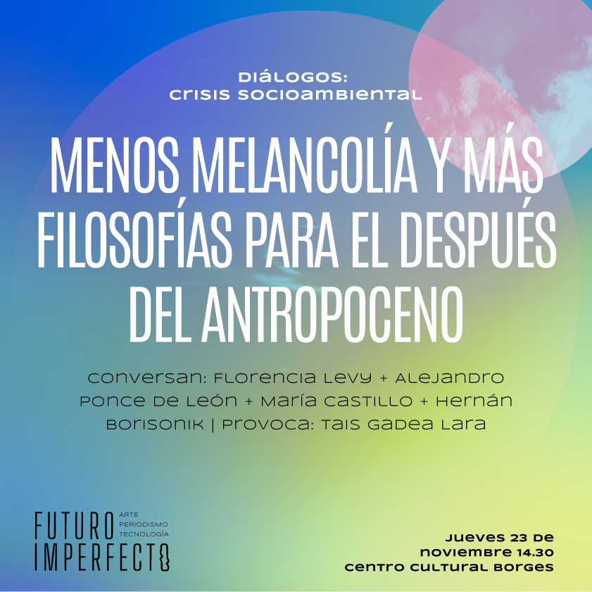 revistaanfibia's tweet photo. ✨ ¡SEGUNDO DÍA DE #FUTUROIMPERFECTO!
Crisis Socioambiental - 14.30 - #CCBorges
El incendio de nuestros paisajes, las guerras por los recursos naturales. ¿Qué propone el sur global? Inventar imaginarios de nuevos refugios.
¡Lo seguís en vivo por acá! 👇
https://t.co/SqydfMDi3a https://t.co/4NtFx8JUij