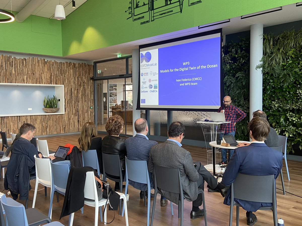 A co-design approach is at the core of the #EU Digital Twin #Ocean
EDITO-Model lab partners are in Delft, hosted by @deltares & @MercatorOcean, for the first co-design review meeting
🌐Model integration
🌐Virtual Model Lab
🌐Applications & tools
🌐Demo services
🌐User interaction