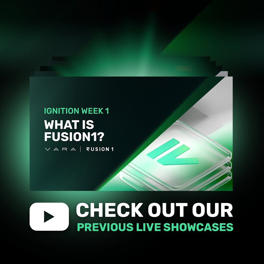 We are building up to the Fusion1 launch on the 1st of December.

 While we are building up, we would like you to check out our previous live showcases on our YouTube channel. 

Like, subscribe and hit the notification button. 

Click here:
bit.ly/IgnitionMonth