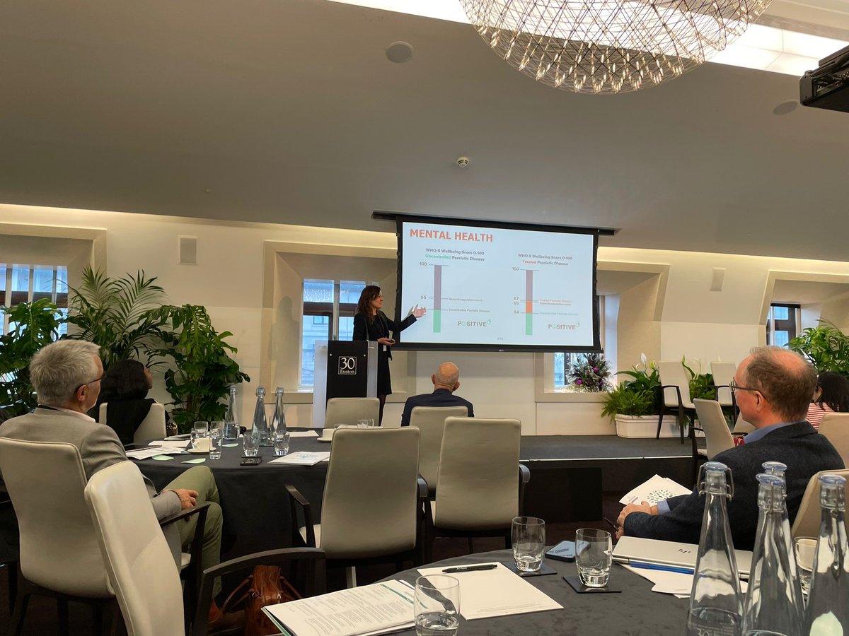 PsoriasisIFPA's tweet image. 'There is an overall improvement of well-being when psoriatic disease is well-managed. When inflammation improves after treatment, this helps both the skin symptoms and the mental health symptoms, such as anxiety and depression.'-@fridadunger 

Learn more: eu1.hubs.ly/H06lPTq0