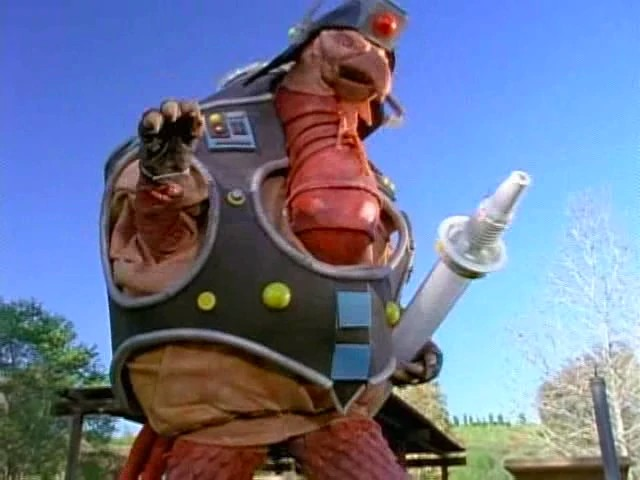 DinosaurDracula's tweet photo. Happy Thanksgiving from Turkey Jerk, the Power Rangers villain who was basically a turkey dressed like the Death Star. https://t.co/NC2IozvD8Q