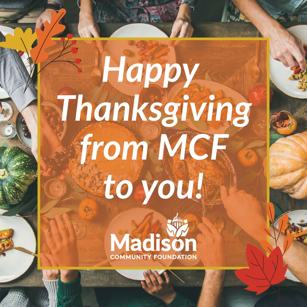 So much to be thankful for in 2023. We hope you all have a wonderful Thanksgiving with family and friends! MCF's office will be closed today and tomorrow.