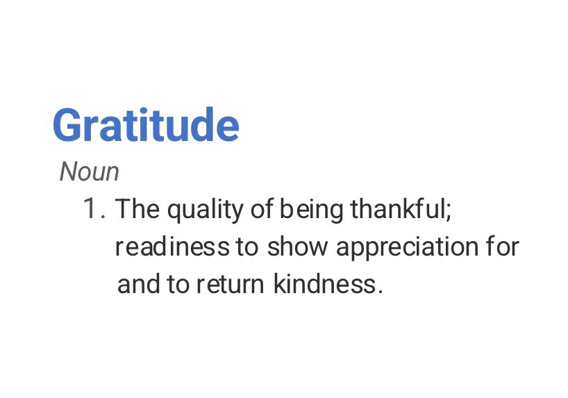 Are you a grateful person?
Do you look at the glass being half full or half empty? 
How about just be grateful you have a glass with something in it. 
That is gratitude. Not seeking to measure how much or how little you have, just being thankful you have anything at all.