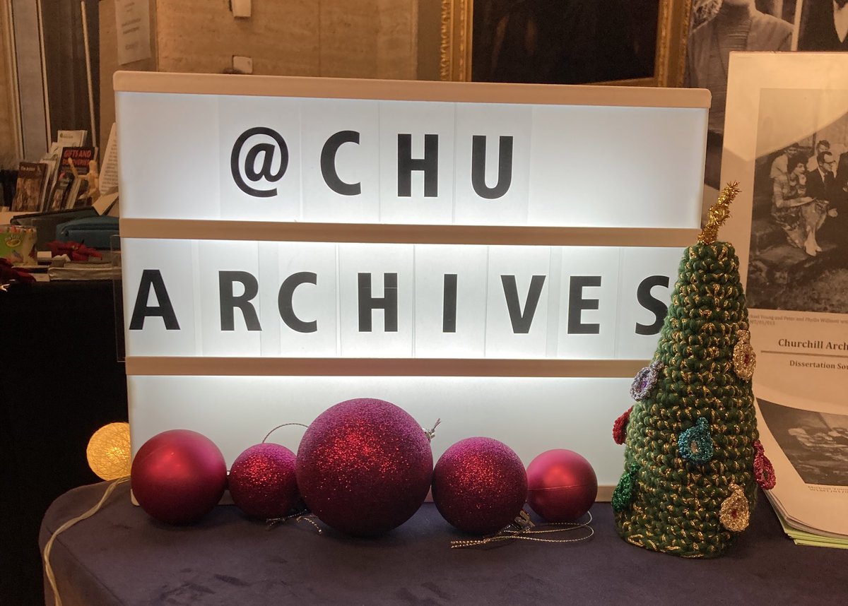 Happy #HistDay23 from Churchill Archives Centre 🎉 @SenateHouseLib @ihr_history