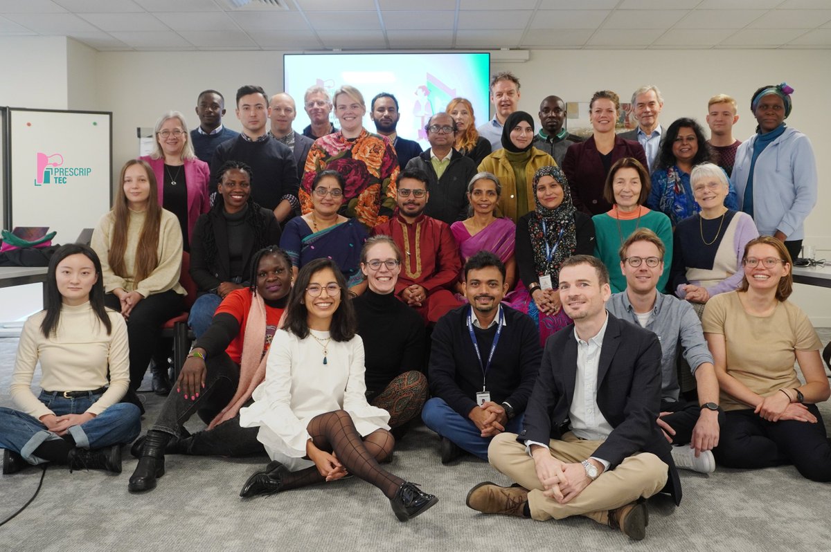 PrescripTec's tweet photo. The PRESCRIP-TEC consortium meeting has started! We are pleased to have representatives from all the countries where the project is being executed. 1/2
https://t.co/v5IWZ58wI2 https://t.co/b8iC8GEkln