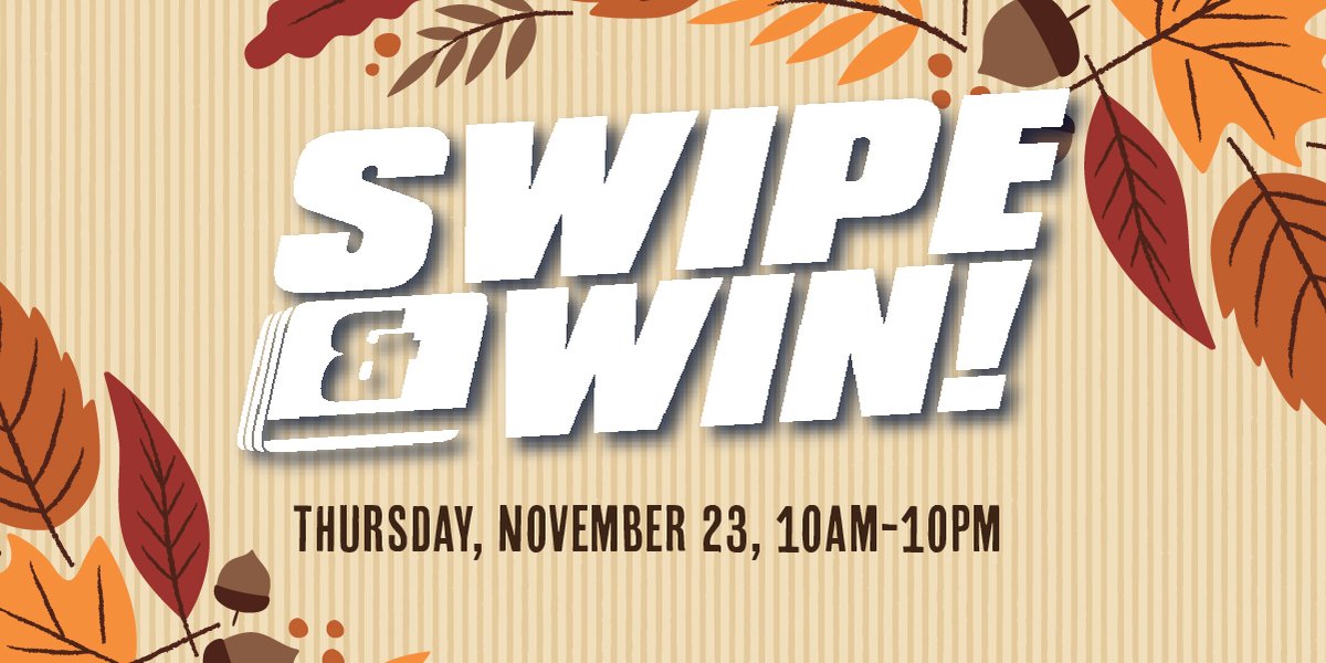 Celebrate Thanksgiving with a win! Earn 10 base points with your Island Passport Club card today from 10am-10pm, then visit any kiosk to win up to $10,000 FREE slot play. 🍂