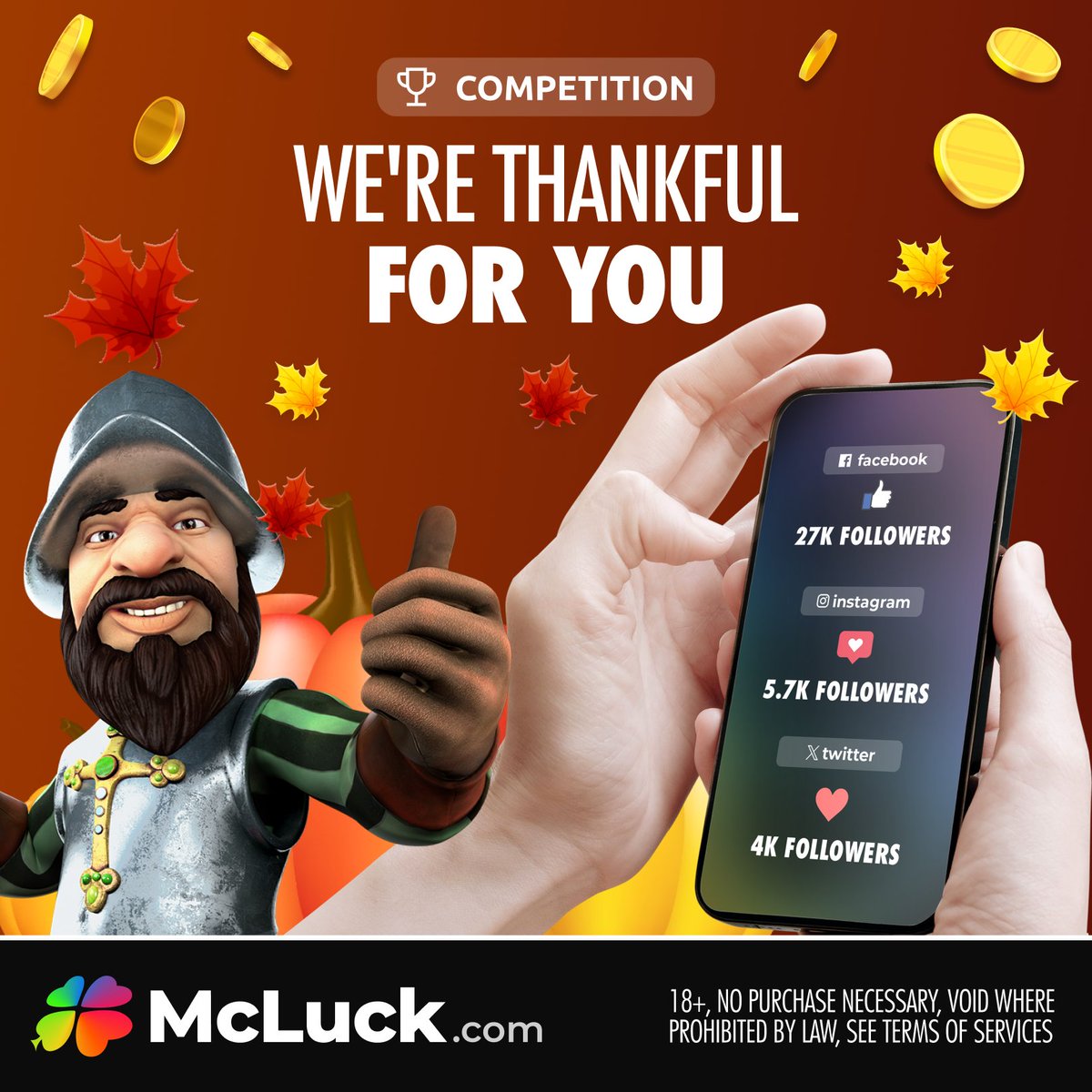 McLuck Social Casino tweet media