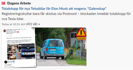 farnbo's tweet photo. Det här kan avgöra strejken #tesla #strejk https://t.co/d40idRIHzz https://t.co/6NNLWxveTx