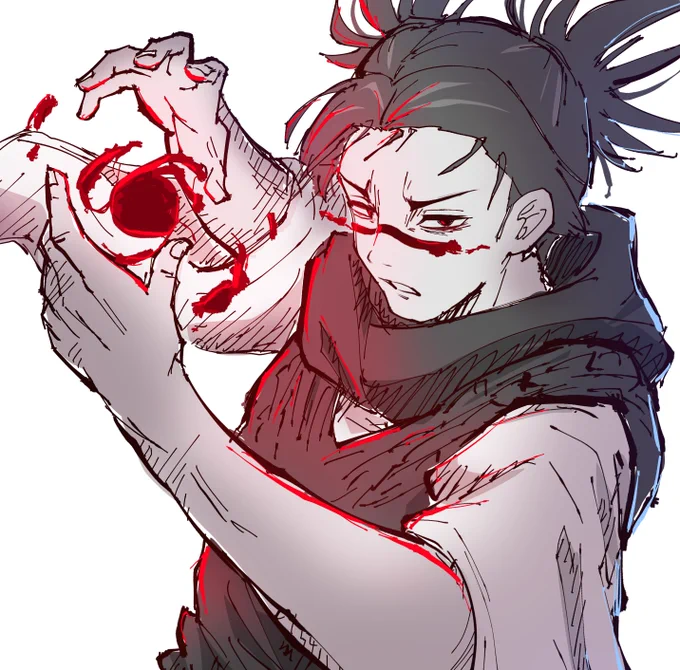 今日のラクガキ6 いい兄さんの日なので脹相