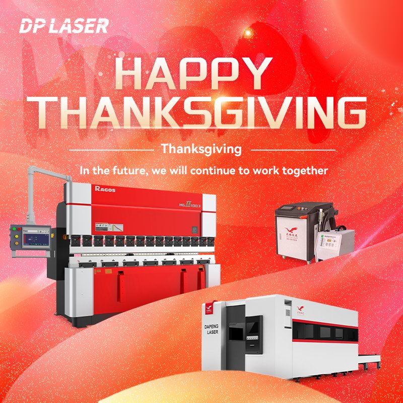 dapeng_laser's tweet image. Happy Thanksgiving Day to Everyone !

DP Laser -- One-stop solution for metal processing.

#dplaser #dapenglaser #laserequipmentmanufacturer #thanksgiving #thanksgivingday2023 #thanksgivingday #lasercutting #cncpressbrake #laserwelding #lasercleaning #bendingmachine