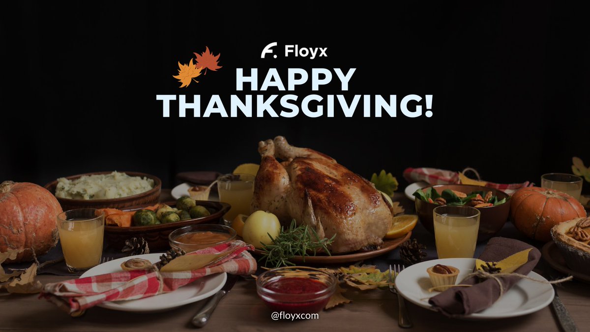 floyxcom's tweet photo. 🍁 Happy Thanksgiving, #FloyxFam! 💜
Today we are thankful for the moments spent with our great #community and the road we have traveled together.
Wishing you a day filled with joy, laughter, and gratitude.

#ThanksgivingDay #SocialFi #Web3SocialMedia https://t.co/qmtsdh7aUs