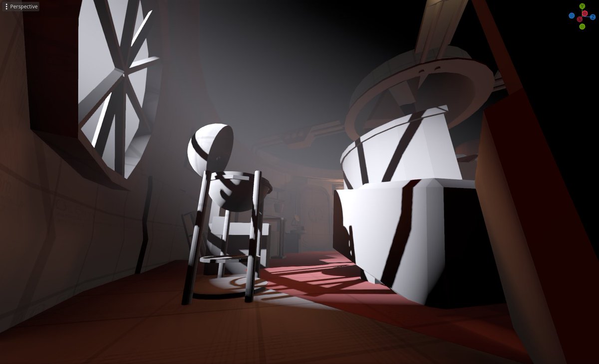 Let there be (volumetric) light! 🌞
#SteamAndShells #GodotEngine