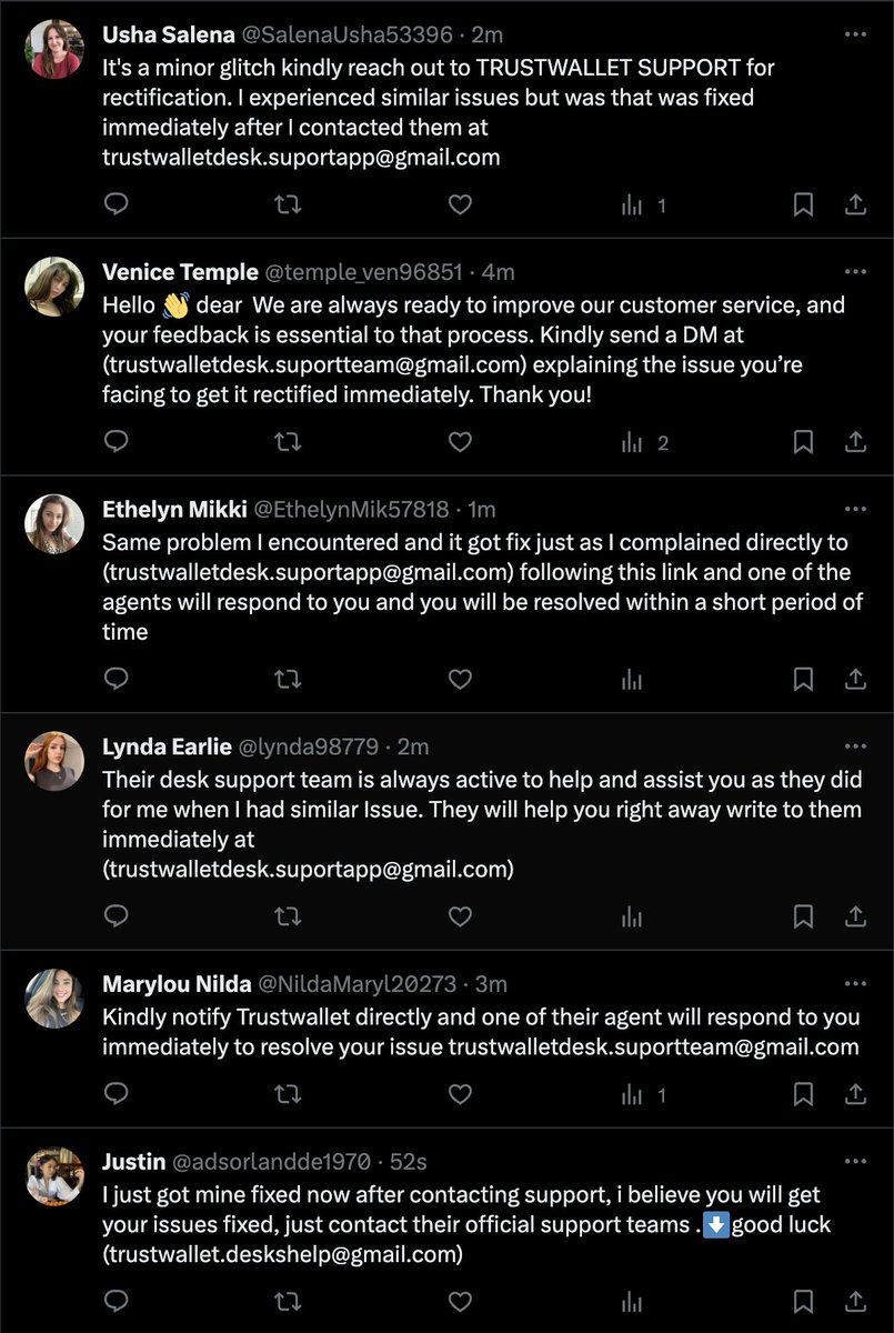 Trust Wallet tweet media