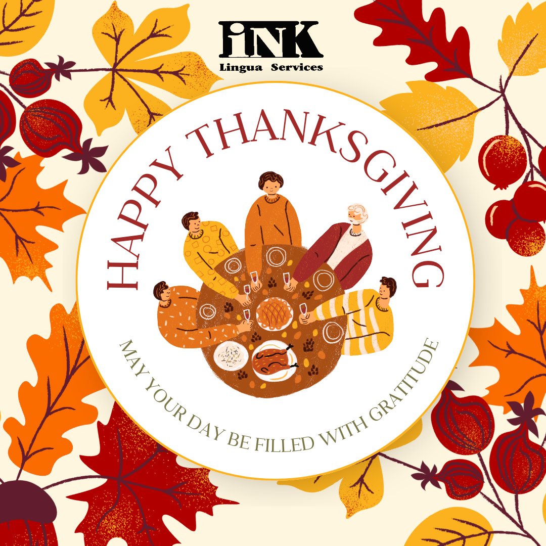 inklingua's tweet photo. Happy Thanksgiving 🍗🍁🍂

#INK #INKLingua #MuchMoreThanJustAnAcademy #Thanksgiving #HappyThanksgiving https://t.co/KpktpOt76c