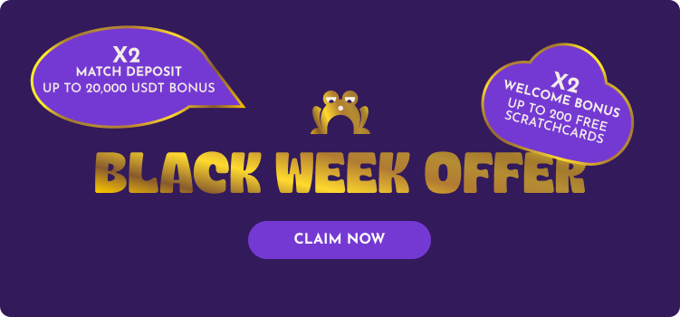 Scratch_fun's tweet photo. Black Week @ https://t.co/ZzK0p4szJo 

Get up to 200 FREE Scratch Cards on your first deposit with us! Scratch'em!

And don't scroll away if you are a high roller - one of the BIGGEST match deposit bonuses is here during the Black Week - 20,000 USDT instead of the regular 10,000! https://t.co/CYZS8z55ly