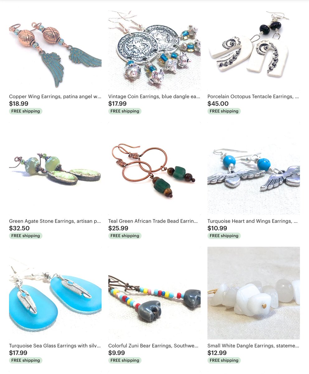 ZenCatPottery's tweet photo. All earrings and mugs 20% off plus FREE SHIPPING - begins 11/24 https://t.co/BnAJh5Wk5u #BlackFridaySale2023 #BlackFriday2023 #blackfridaysale #earringsale #handmadeearrings #mugsale #cupsale #handmademugs #ceramicearrings #porcelainearrings https://t.co/60rlQURhh9