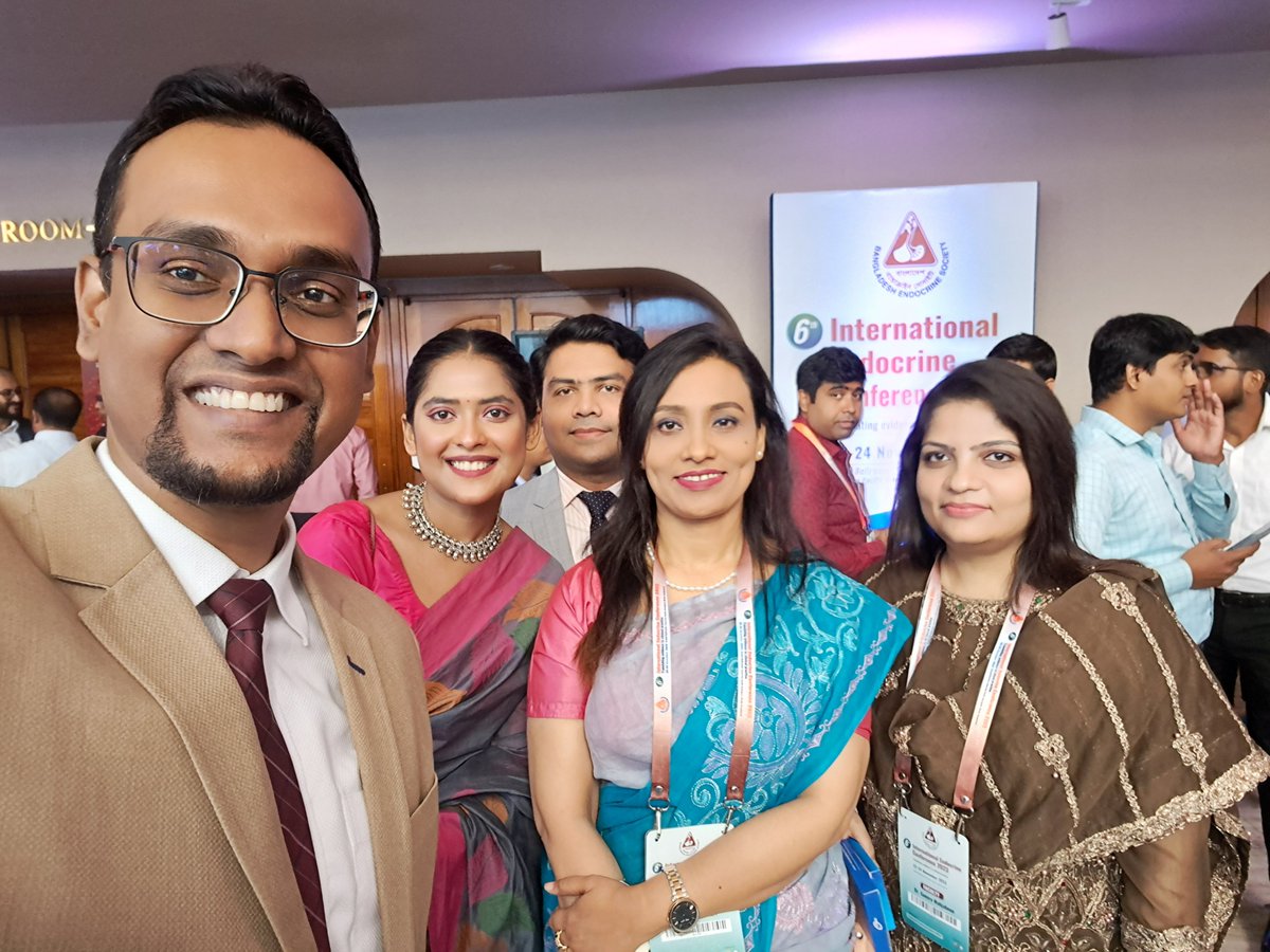 smadilju's tweet photo. The 6th International Endocrine Conference-2023, organized by the Bangladesh Endocrine Society (BES), is ongoing from November 23-24, 2023, at Pan Pacific Sonargaon, Dhaka. Endocrinologists, specialists, policymakers, and distinguished guests are in attendance. https://t.co/zdkmCfIV89