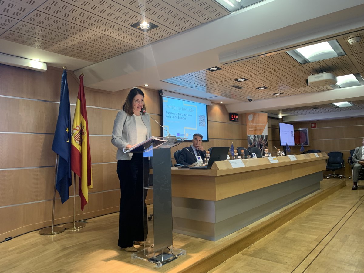 DKVIntegralia's tweet photo. ¡Rumbo a la plena Inclusión en la Unión Europea!

Comienza la presentación de la "Guía de buenas prácticas para la #inclusión laboral de personas con discapacidad". 

Compartimos claves e iniciativas exitosas de organizaciones para la inclusión en #discapacidad https://t.co/O0RgaIe6OP