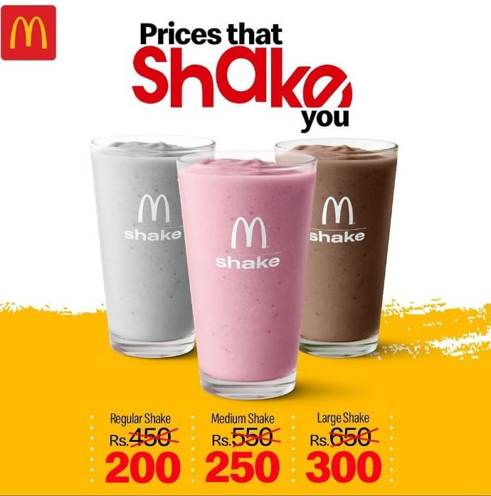 aimaimrankhan's tweet photo. BOYCOTTS THAT SHAKE YOU!McDonald's gotta be kidding us🤡 https://t.co/hFiSxtlmUO