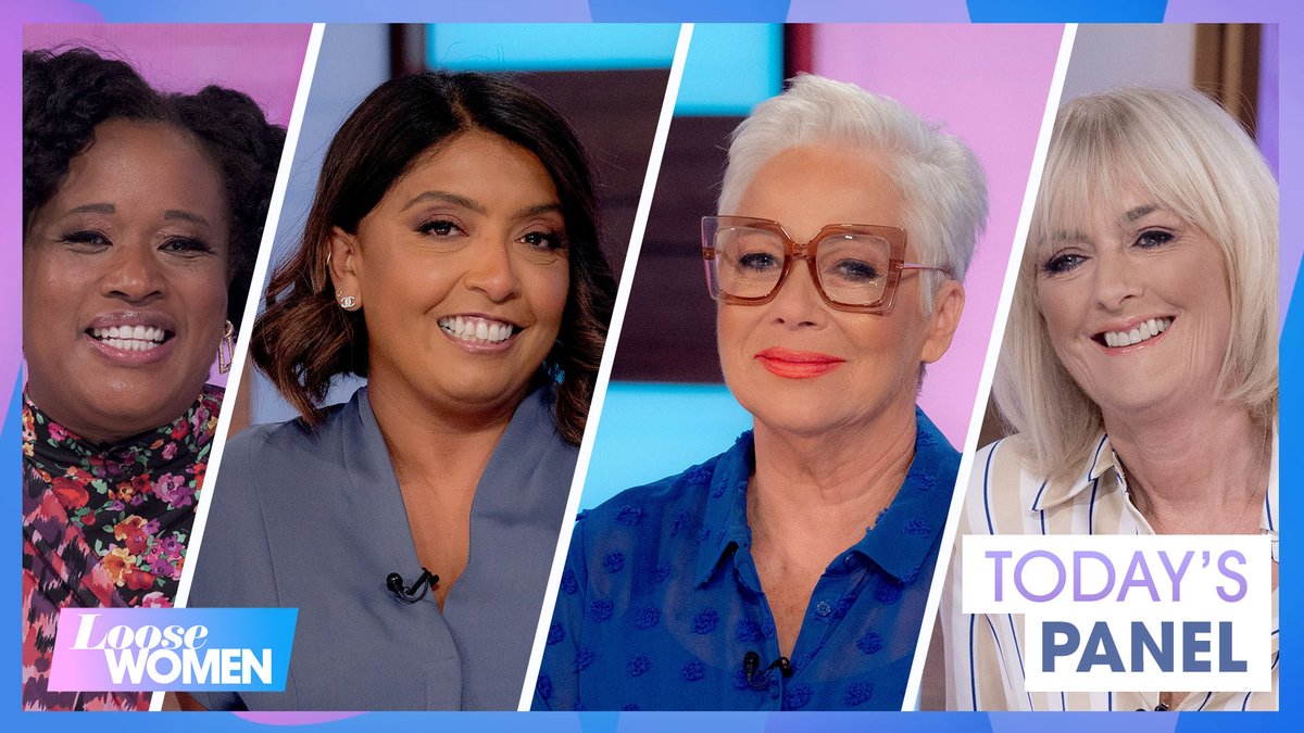 Your Thursday Loose line-up is Charlene, Sunetra, Denise & Jane 😍 Tune in at 12:30 on ITV1 📷📺