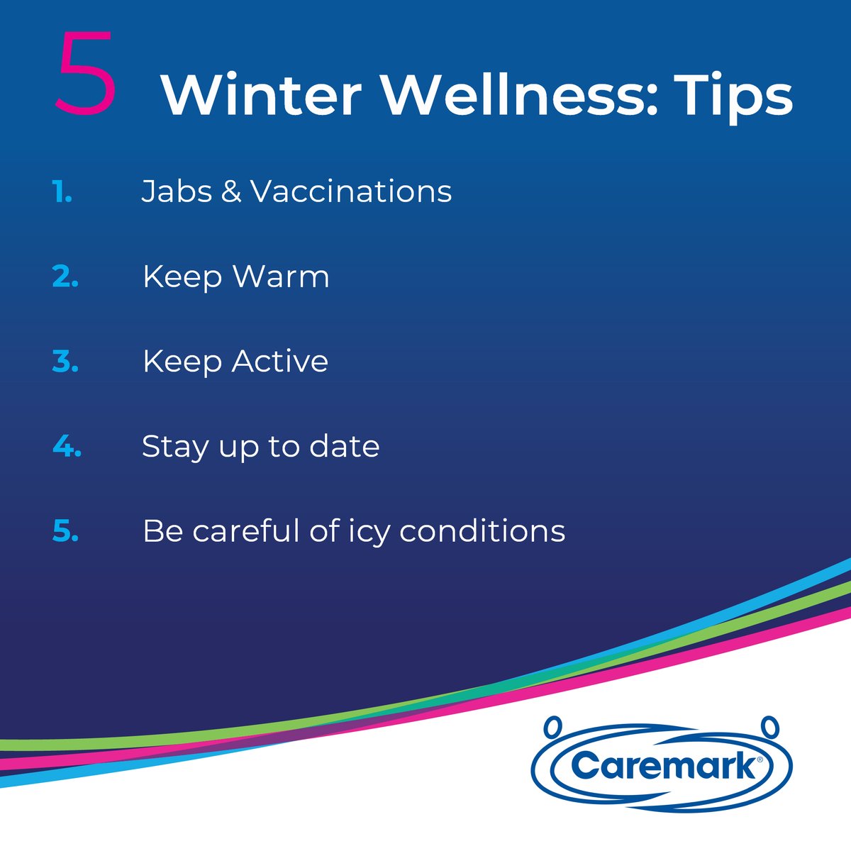 Winter Wellness: Tips to Keep Vulnerable People Safe and Healthy. 
#winterwellness #caremarkbromley #winteriscoming #socialcare 
#homecare