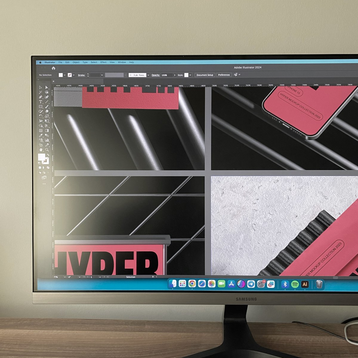 Burak_elbu's tweet photo. A trailer for the mockup set I'm working on. We thought it would be great to use the mockups we created with @elifkamesoglu 

Tools: @Blender  and @Photoshop https://t.co/T0nEr45qUa