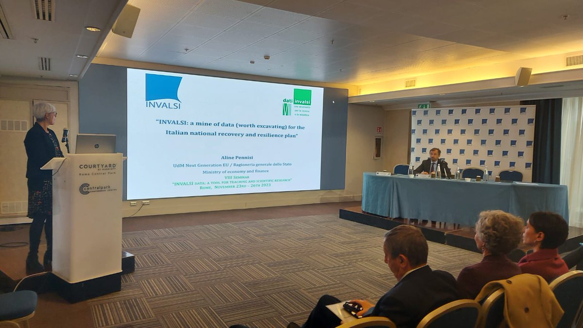 VIII Seminar #INVALSIdata: first plenary session starts with Aline Pennisi <a href="/MEF_GOV/">MEF</a> “INVALSI: a mine of data for the Italian national recovery and resilience plan”

serviziostatistico.invalsi.it/evento/viii-se…