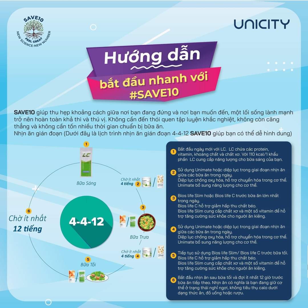 DungUnier's tweet image. Nếu bạn đang hướng đến một lối sống lành mạnh nhưng chưa biết bắt đầu từ đâu thì hãy tham khảo: Hướng dẫn bắt đầu nhanh với #Save10 bằng chế độ nhịn ăn gián đoạn 4-4-12.
Tham khảo nhanh nhé