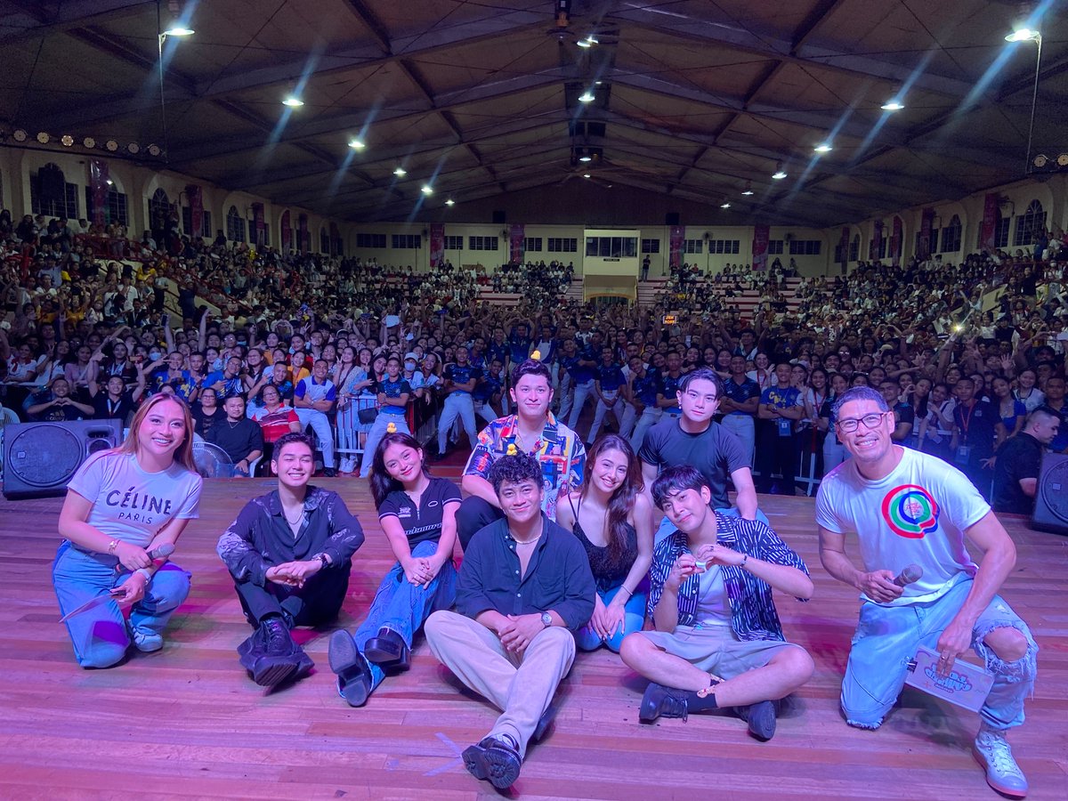 MARAMING SALAMAT CAPITOL UNIVERSITY! MARAMING SALAMAT CAGAYAN DE ORO!!! 🙌🏻🤍 #StarPopCampusTour @ReivenUmali @anqelaken @AljonMendoza_ @Khimo_Gumatay @gomezshanaia @imgellomarquez @clfrnia_maki