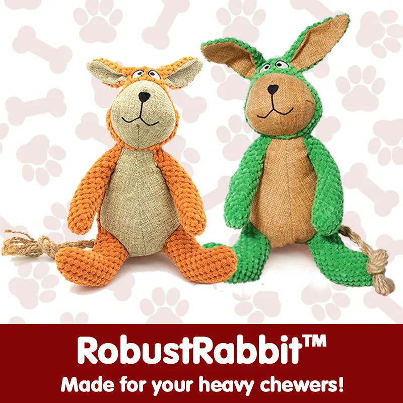 Mookom_Store's tweet image. ROBUSTRABBIT™- DESIGNED FOR HEAVY CHEWERS