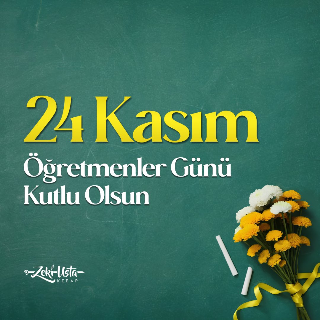 zekiustakebap's tweet photo. 24 Kasım Öğretmenler Günü Kutlu Olsun! https://t.co/FwwM34c6CT