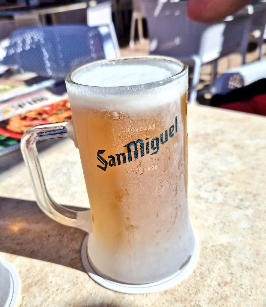 PintsBeauty's tweet image. €1, Yes you read that correctly! €1!!! San Miguel in Mile Sol, Tenerife 🇪🇸