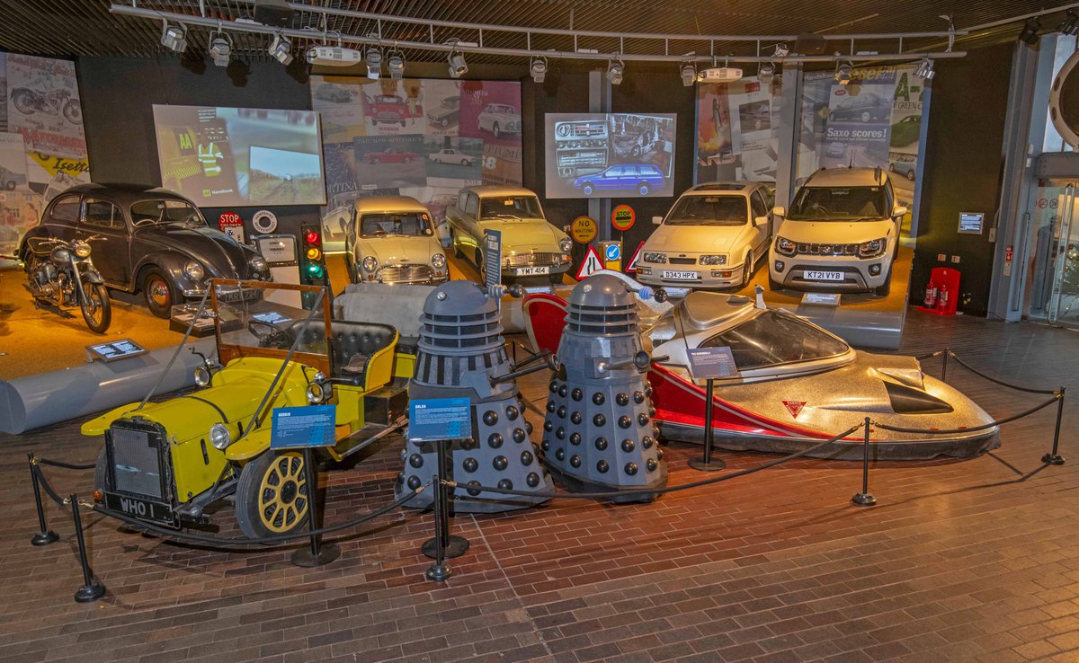 Today is the 60th anniversary of Doctor Who and the National Motor Museum <a href="/natlmotormuseum/">National Motor Museum</a> opens its special display featuring some of the most iconic vehicles from the beloved British sci-fi series.💥🚀 

Find out more about the exhibition here 👉 bit.ly/3sLcnHM