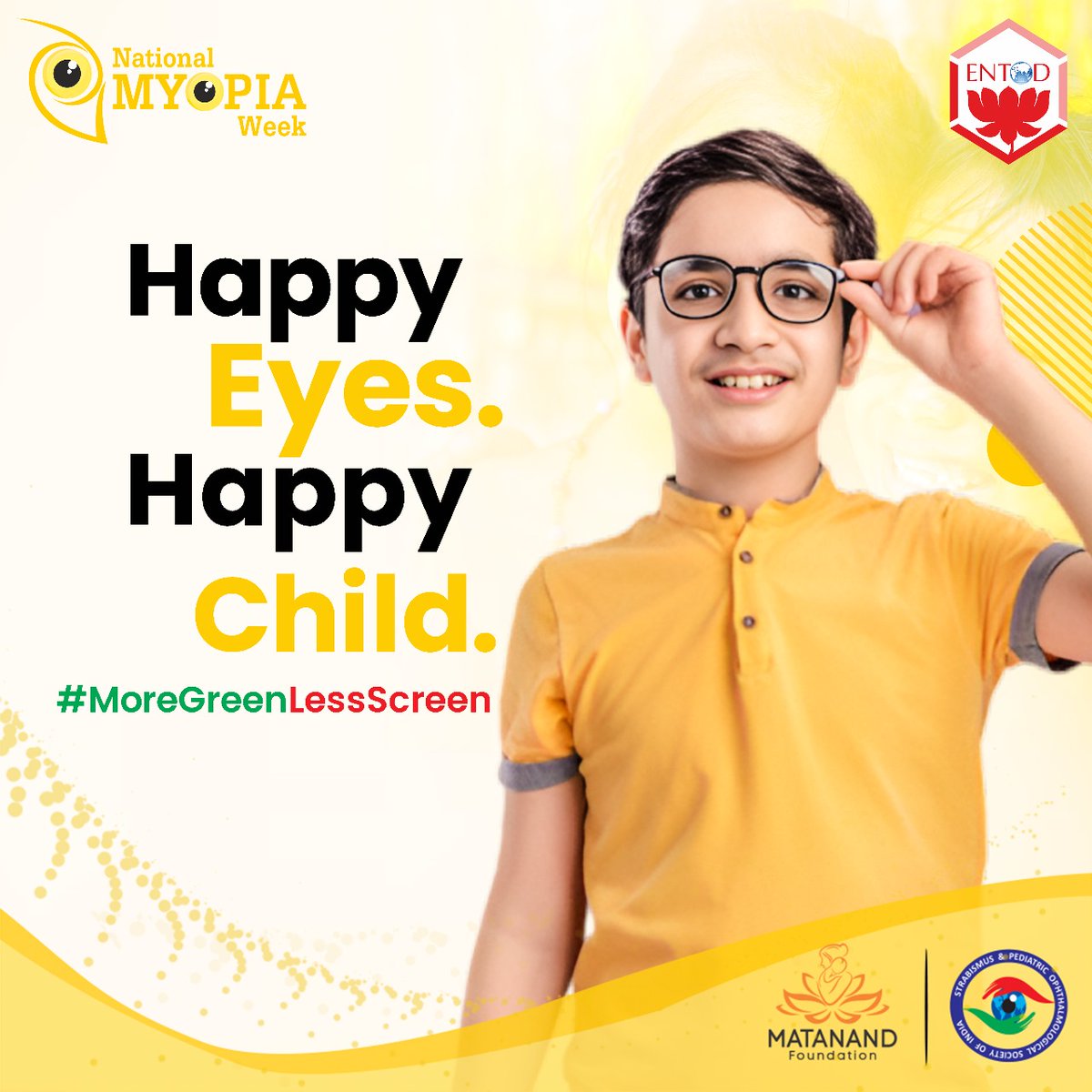 imukuljee's tweet photo. 🌟 Screen time vs. Green time: Striking the right balance for our kids during #NationalMyopiaWeek! 🌿 #MoreGreenLessScreen #ENTODPharma https://t.co/PxuGZqb3AG