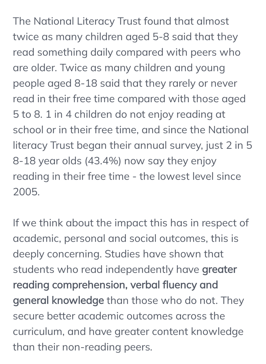 ✉️ wordsforall@wholeeducation.org to find out more about how we can support the strategic leadership of reading for whole school improvement. 

#reading
#literacy
#edutwitter 
#wholeschoolimprovement
#school
#schoolleaders
#education
#wholeeducation

@WholeEducation
