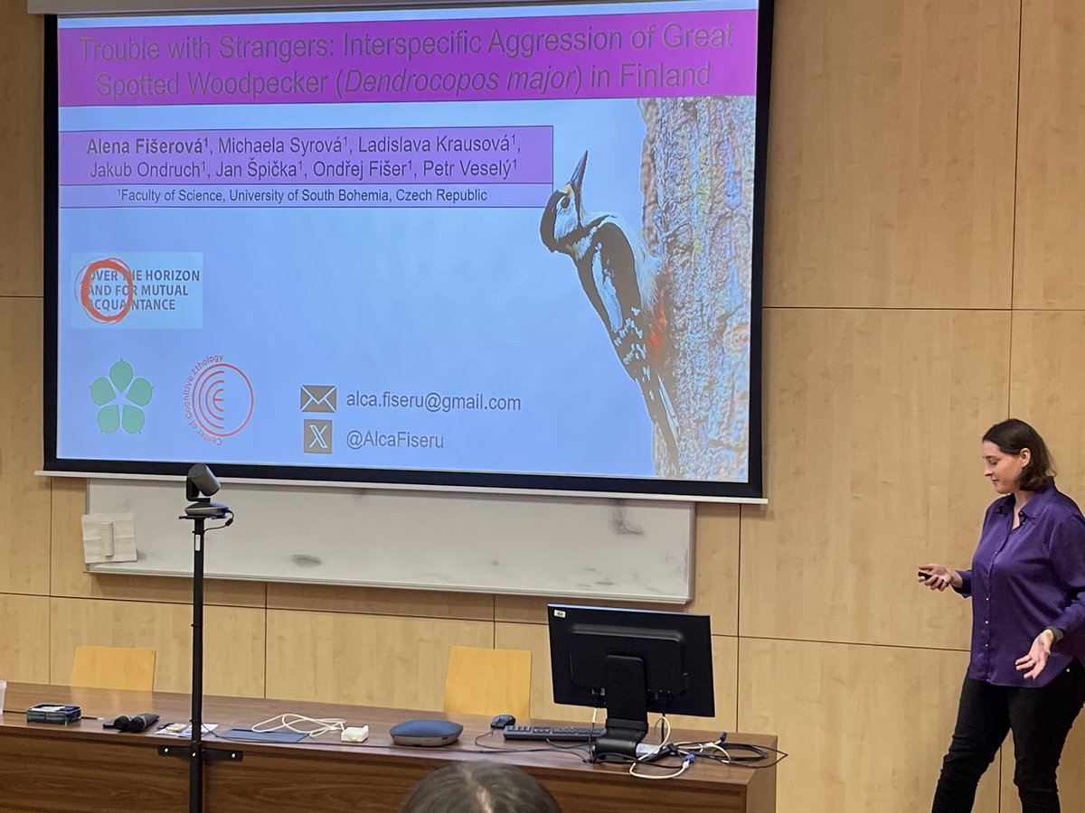 It was my pleasure to be part of 3rd PhD conference hosted by <a href="/JihoceskaUni/">Jihočeská univerzita</a> .🤩 I got the opportunity to talk there about Finish woodpeckers and their aggression.🐦 Every conference is better with friends, I was lucky enough to be there with <a href="/_malavika_m/">Malavika Madhavan</a> and <a href="/sangeethspeaks/">S Sangeeth Sailas</a> 😍