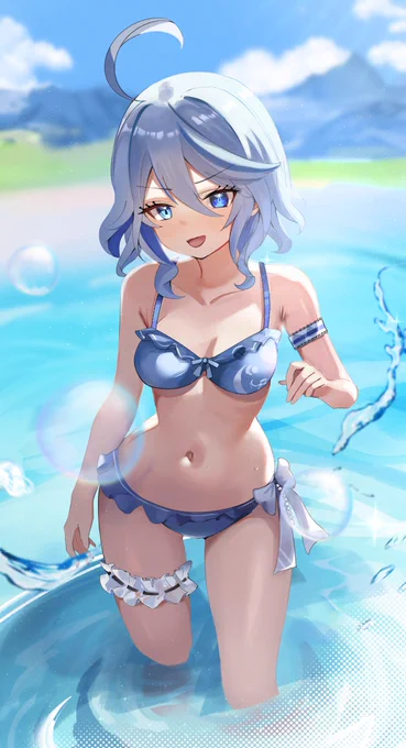 水着フリーナ#原神 #furina 