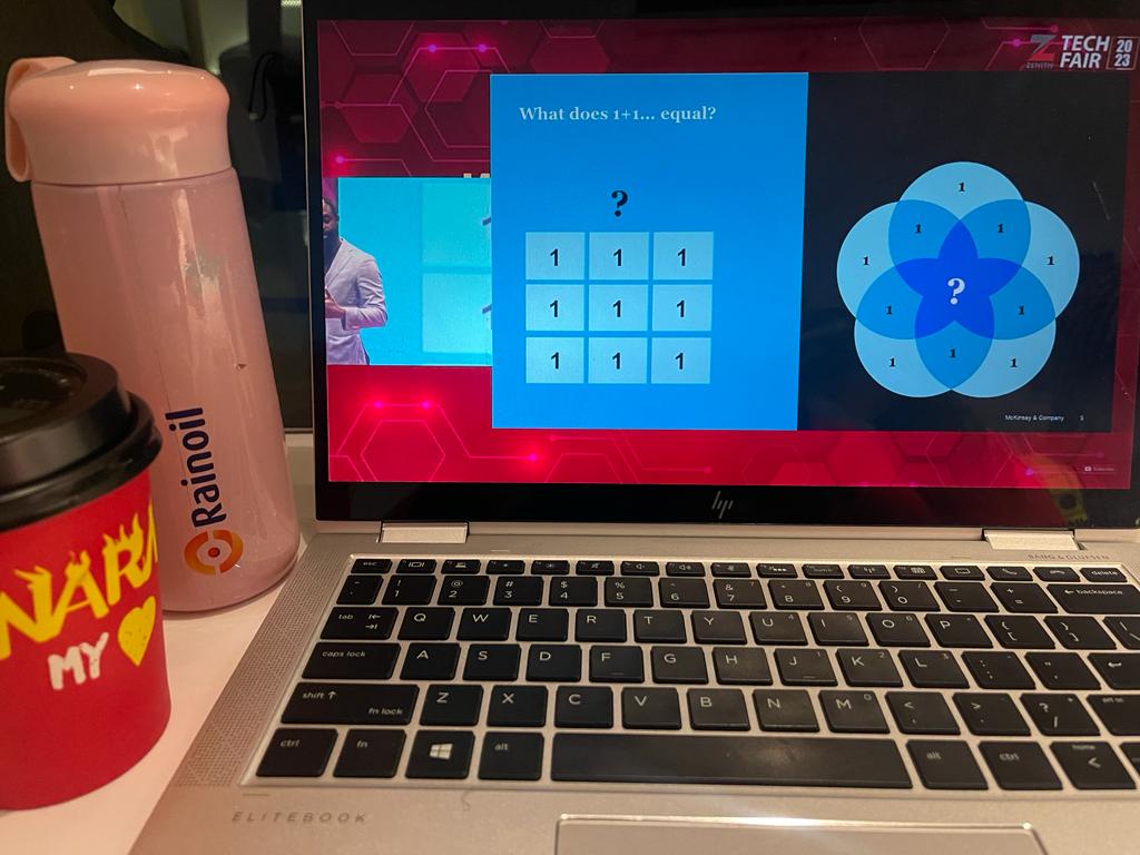 IwuezeAmarachi's tweet image. Day 2 at the #ZenithTechFair2023.

The first speaker spoke on Customer Experience. 

As a startup/business, your focus should be on customers &amp;amp; ensuring they get the best experience.

Anticipating  #Zecathon 🤭

#ZenithTechFairDay2 #letstalktech #futureforward3 #tech @ZenithBank