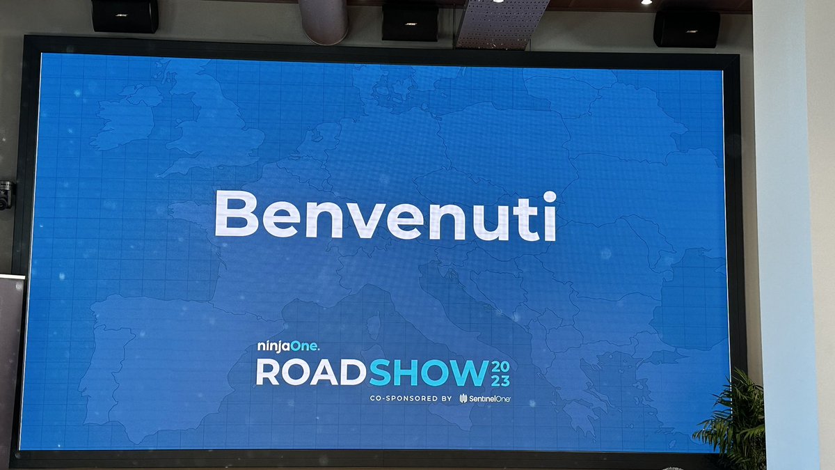 PCDUE.com Support IT (@pcdue) on Twitter photo Si inizia! <a href="/NinjaRMMSupport/">NinjaOne Support</a> #ninjarmm #roadshow Si inizia! <a href="/NinjaRMMSupport/">NinjaOne Support</a> #ninjarmm #roadshow