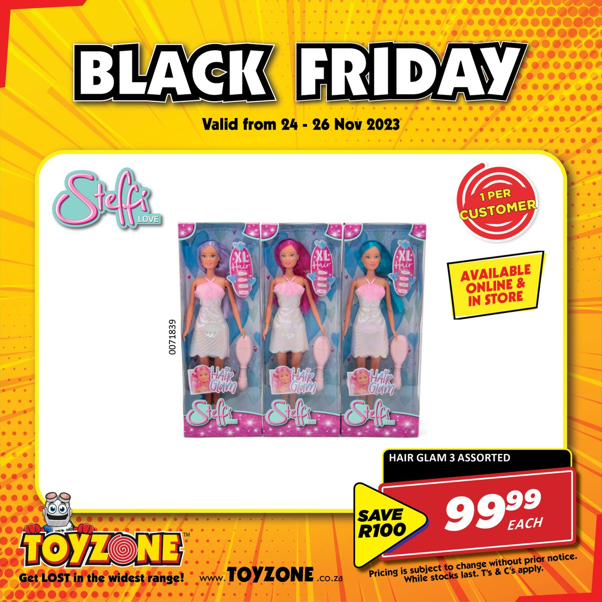 ToyZoneZoink's tweet photo. Get your carts ready....๐๐๐
Check out our crazy Black Friday deals that you don't want to miss out on. All our deals are available both online and in-store.
#BlackFriday #BlackFridayDeals #ToyZone https://t.co/ORgBqATsmj