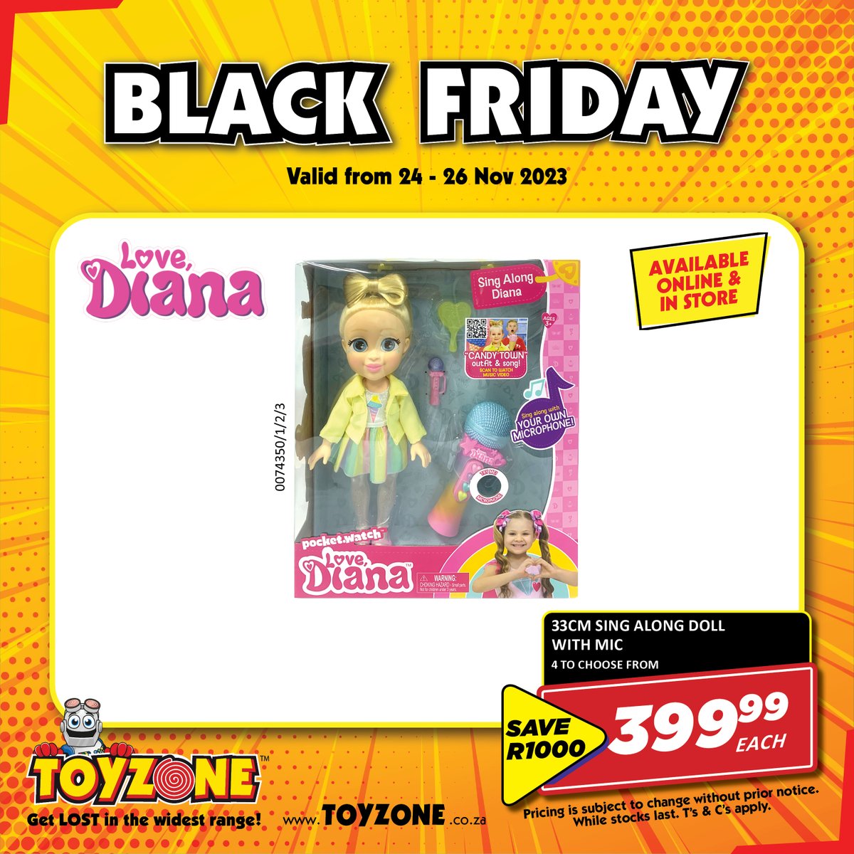 ToyZoneZoink's tweet photo. Get your carts ready....๐๐๐
Check out our crazy Black Friday deals that you don't want to miss out on. All our deals are available both online and in-store.
#BlackFriday #BlackFridayDeals #ToyZone https://t.co/ORgBqATsmj